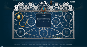 Pottermore homepage, ravenclaw